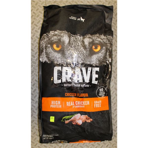 CRAVE CHICKEN FLAVOUR DOG FOOD 9.98KG