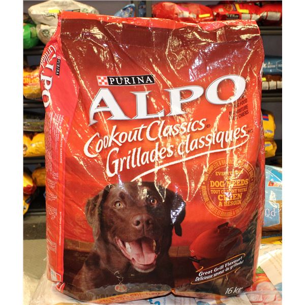 PURINA ALPO COOKOUT CLASSICS DOG FOOD 16KG