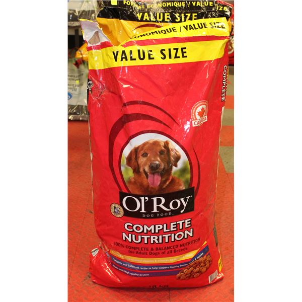 OL' ROY COMPLETE NUTRITION DOG FOOD 18KG