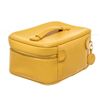 Image 3 : Chanel Yellow Caviar Leather Small CC Vanity Case