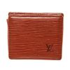 Image 1 : Louis Vuitton Red Epi Leather Boite Coin Wallet