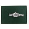 Image 5 : Rolex Ladies Stainless Steel 26MM Slate Grey String Diamond Lugs Datejust Wristw