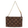 Image 1 : Louis Vuitton Brown Monogram Canvas Pouch Shoulder Bag