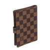 Image 4 : Louis Vuitton Brown Damier Canvas Agenda PM Wallet