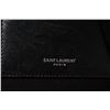 Image 5 : Yves Saint Laurent Black Leather Paris Croc Embossed Backpack