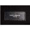 Image 6 : Yves Saint Laurent Black Leather Paris Croc Embossed Backpack