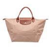 Image 1 : Longchamp Pink Canvas Convertible Shoulder Bag