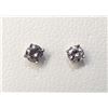 Image 1 : 14K DIAMOND(0.35CT) EARRINGS