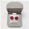 Image 3 : 14K  RUBIES(7CT) EARRINGS