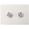 Image 1 : 14K  DIAMONDS(0.3CT) EARRINGS