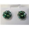 Image 1 : 14K  MOISSANITE(2.2CT) EARRINGS