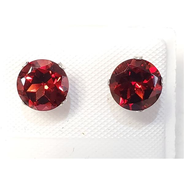 10K  GARNET(2.5CT) EARRINGS