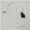 Image 2 : SILVER AMMOLITE NECKLACE 18"