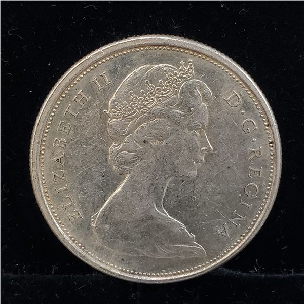 SILVER CANADIAN 50 CENTS COIN