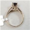 Image 2 : 10K  FANCY DARK BROWN DIAMOND (1CT) RING SIZE 6.5