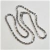 Image 1 : SILVER NECKLACE 17"