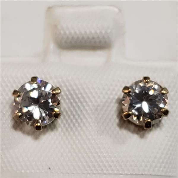 10K CZ EARRINGS