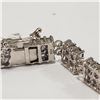 Image 2 : SILVER TANZANITE(8CT) BRACELET 7.5"