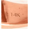 Image 6 : 14K Rose Gold Diamond Ladies Ring