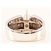 Image 3 : 14K White Gold Diamond Ring