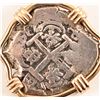 Image 5 : Two Ancient Coins from Shipwreck in 14kt Bezels