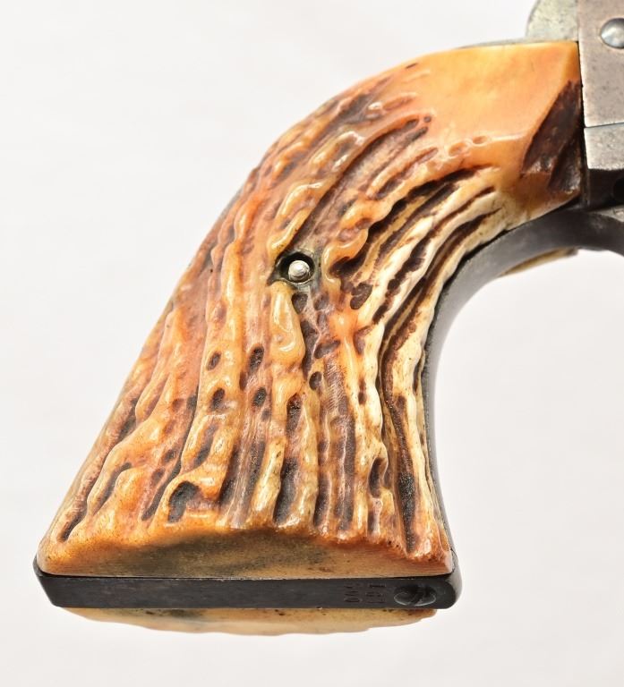 Colt Model 1873 SAA Staghorn Grips .41 Revolver