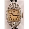 Image 2 : Elgin Platinum Ladies Diamond Watch