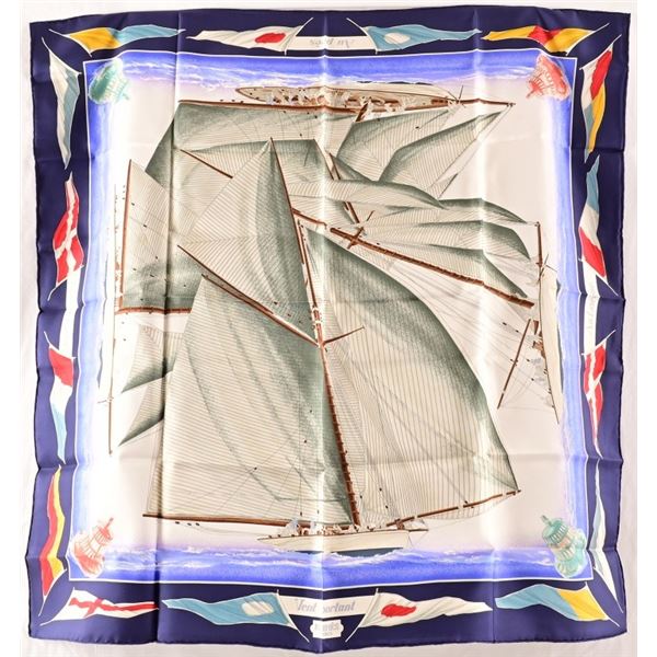 Hermes Paris Silk Scarf