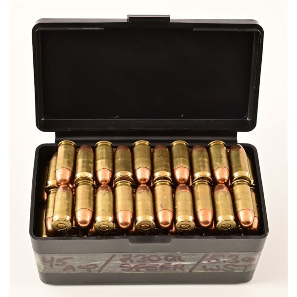 Approximately (1040) Rounds Reloaded .45 ACP
