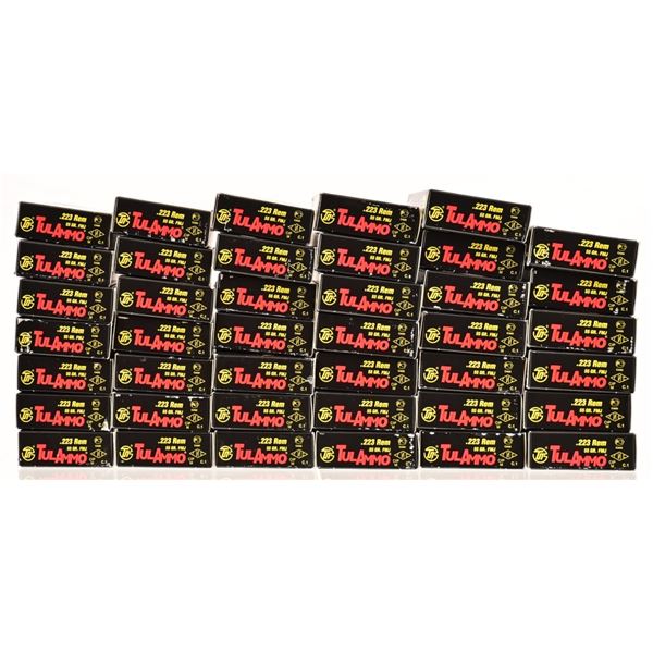 (720) Rounds Boxed TULAMMO .223 Remington