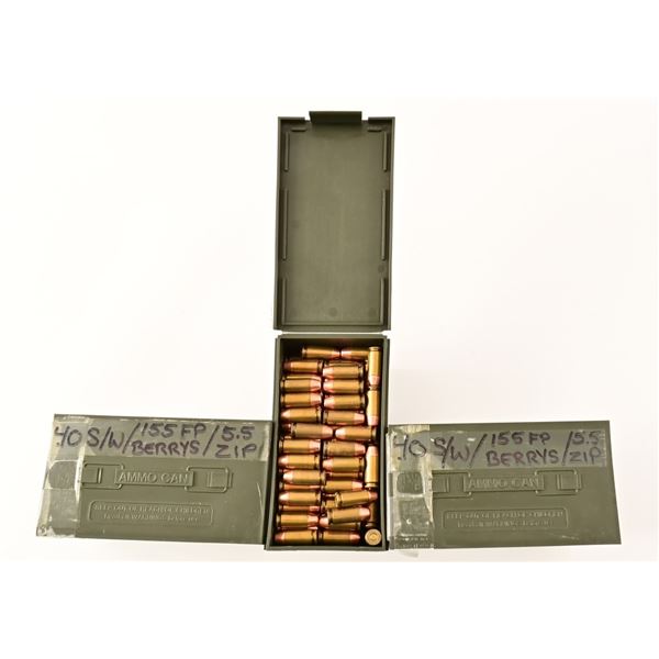 450+ Rounds Reloaded .40 S&W Ammo