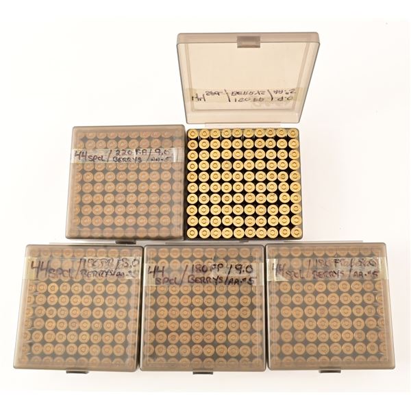 500 Rounds Reloaded .44 Special Ammunition