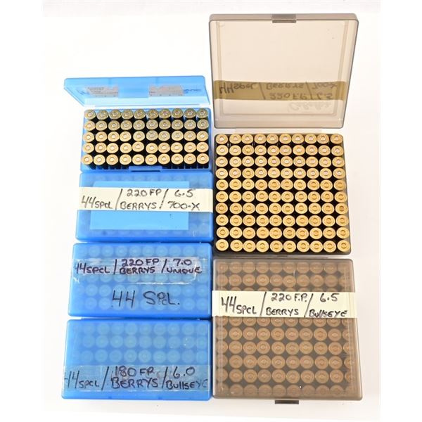 400 Rounds Reloaded .44 Special Ammunition