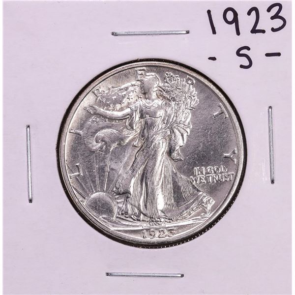 1923-S Walking Liberty Half Dollar Coin