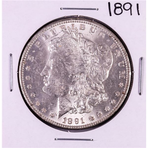 1891 $1 Morgan Silver Dollar Coin