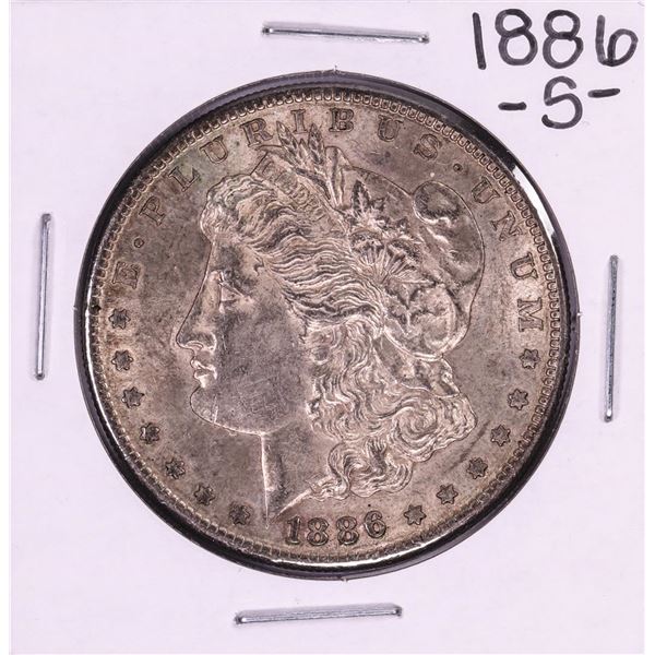 1886-S $1 Morgan Silver Dollar Coin