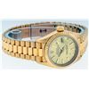 Image 2 : Rolex Ladies 18K Yellow Gold Champagne Index Datejust President Wristwatch