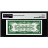 Image 2 : 1934 $1 Funnyback Silver Certificate Note Fr.1606 PMG Choice Uncirculated 63EPQ