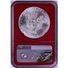 Image 2 : 2021 Type 1 $1 American Silver Eagle Coin NGC MS69 First Day of Issue Red Core