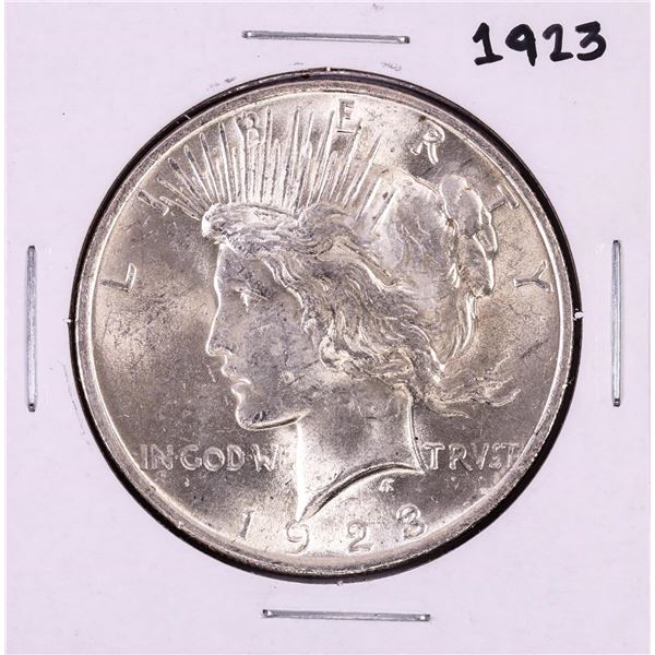 1923 $1 Peace Silver Dollar Coin