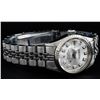 Image 4 : Rolex Ladies Stainless Steel Silver Diamond Datejust Wristwatch