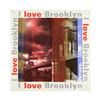 Image 1 : Steve Kaufman (1960-2010) "I Love Brooklyn" Original Serigraph On Canvas
