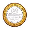 Image 2 : .999 Silver Sam's Town Las Vegas, Nevada $10 Limited Edition Casino Gaming Token