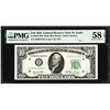 Image 1 : 1950 $10 Federal Reserve Note St. Louis Fr.2010-HW Wide PMG About Uncirculated 58EPQ
