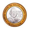Image 2 : .999 Silver Las Vegas Club Nevada $10 Limited Edition Casino Gaming Token