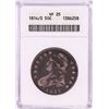 Image 1 : 1814/3 Capped Bust Half Dollar Coin ANACS VF25
