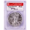 Image 1 : 2012-(S) $1 American Silver Eagle Coin PCGS MS70 Mercanti Signed San Francisco