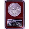Image 2 : 2021-(S) Type 1 $1 American Silver Eagle Coin NGC MS69 Red Core