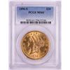 Image 1 : 1896-S $20 Liberty Head Double Eagle Gold Coin PCGS MS61