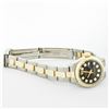Image 9 : Rolex Ladies Black Diamond Oyster Perpetual Datejust